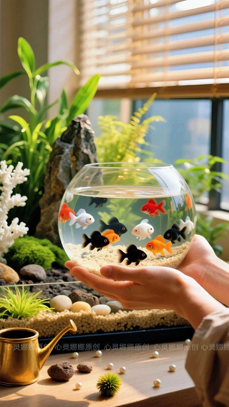 超可愛的瑪麗球魚 水族箱里的萌趣精靈